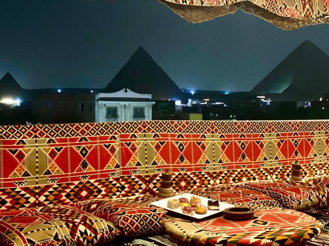 Majestic View Pyramids Inn Kafrat al Jabal Ngoại thất bức ảnh