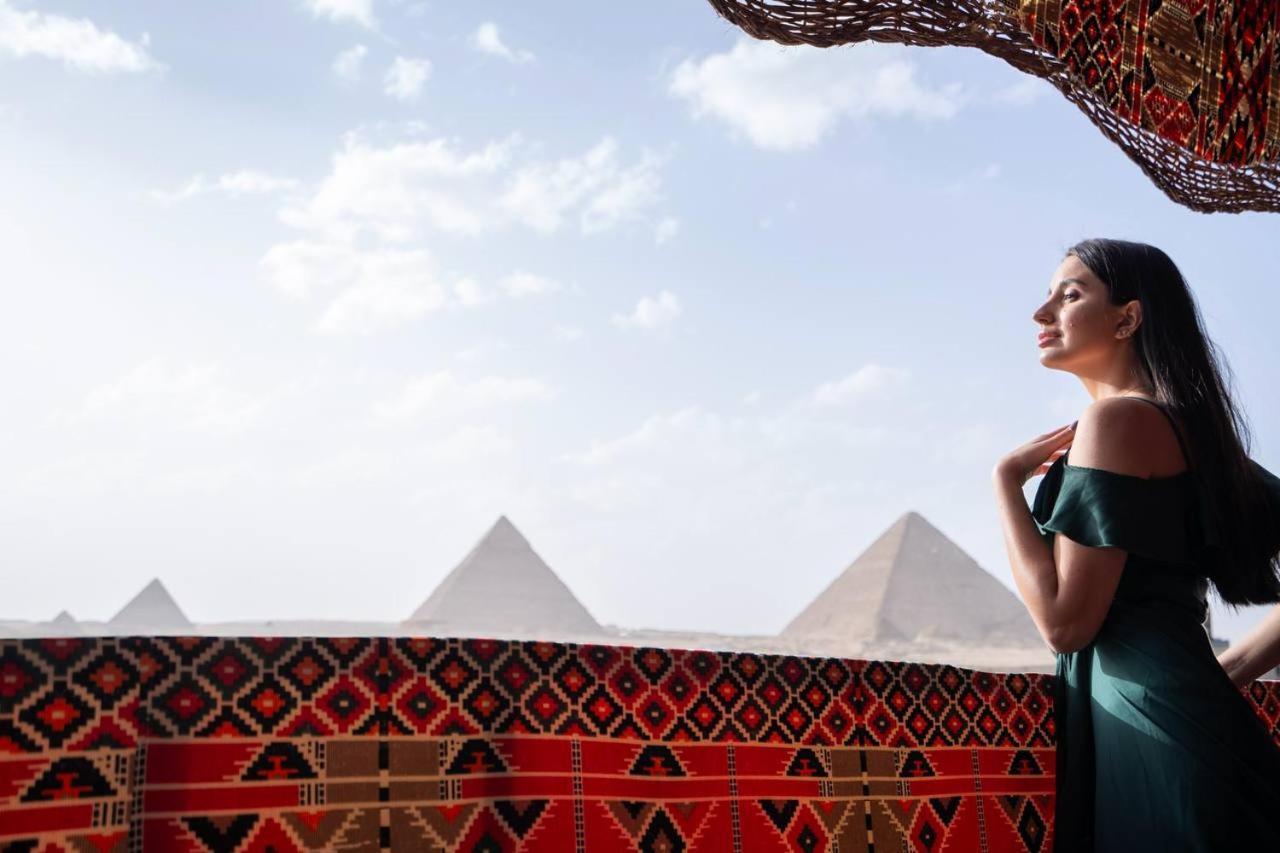 Majestic View Pyramids Inn Kafrat al Jabal Ngoại thất bức ảnh