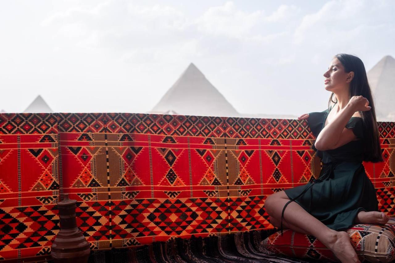 Majestic View Pyramids Inn Kafrat al Jabal Ngoại thất bức ảnh